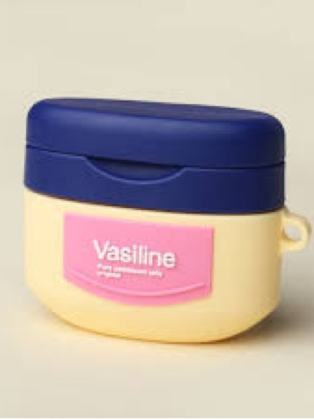 Vaseline Protective Silicone Case for Earbuds — Blue and Cream